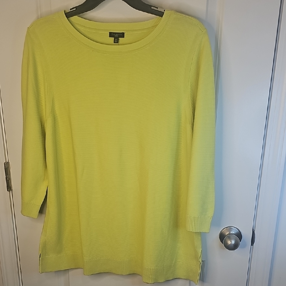 Talbots Women's Yellow‎ Tunic